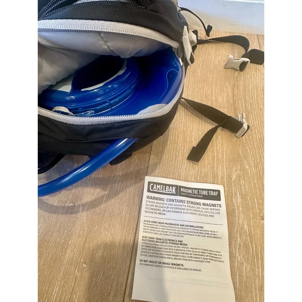 Camelbak L.U.X.E. 2.0 Black Hydration Pack With 3L Reservoir Camping Hiking $115